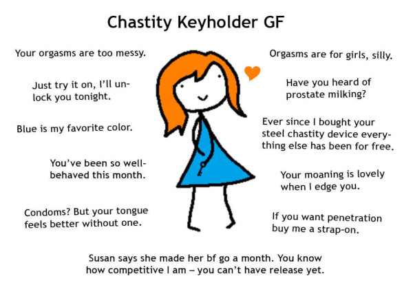 chastity keyholder girlfriend