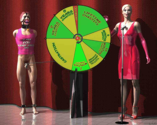 chastity spin the wheel